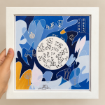 Blue birkat habayit