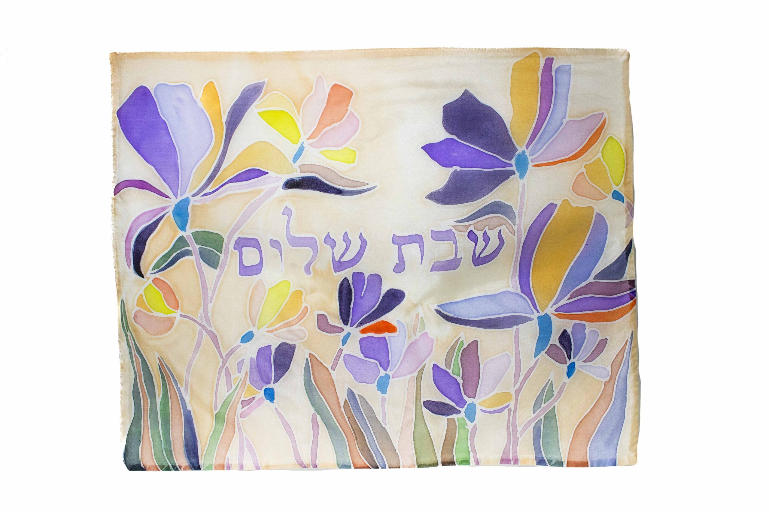 Shabbat Garden challah cover
