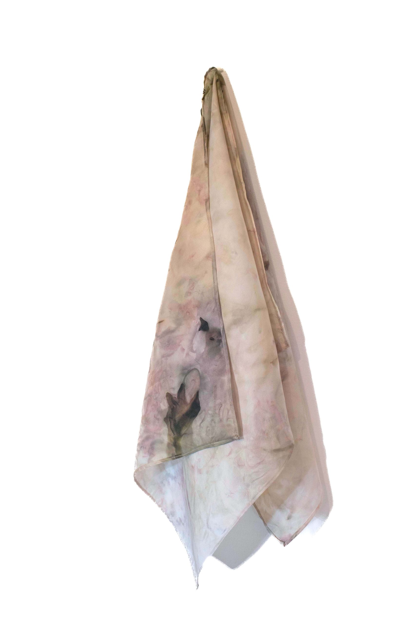 Silk Fragment No5 - beige and soft pink watercolor effect 