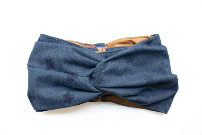 modest denim turban handmademodest denim turban handmade