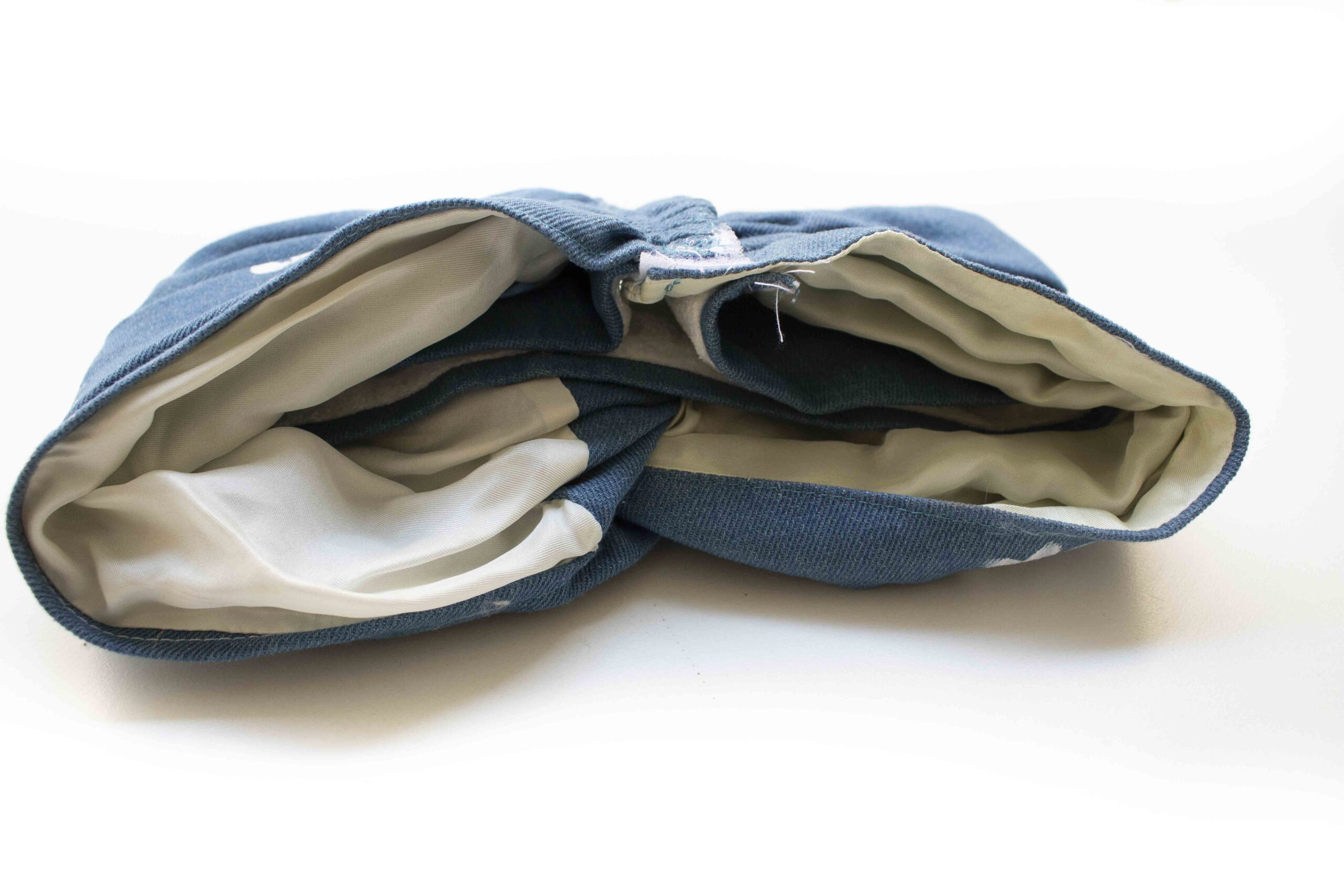 modest turban full coverage denim